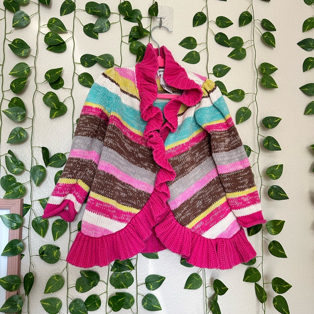 Vintage Girl Toddler OshKosh B’gosh 2T Cardigan